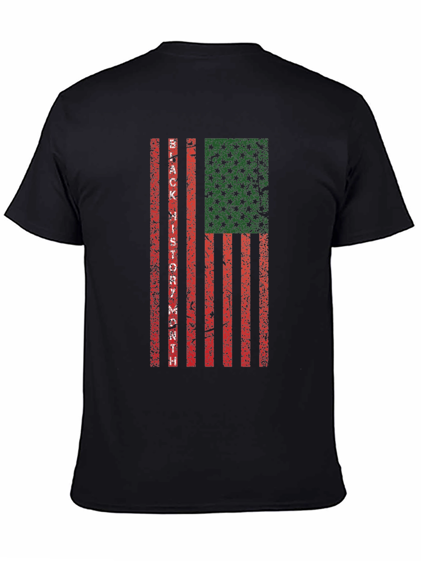 Black History Month Flag T-Shirt