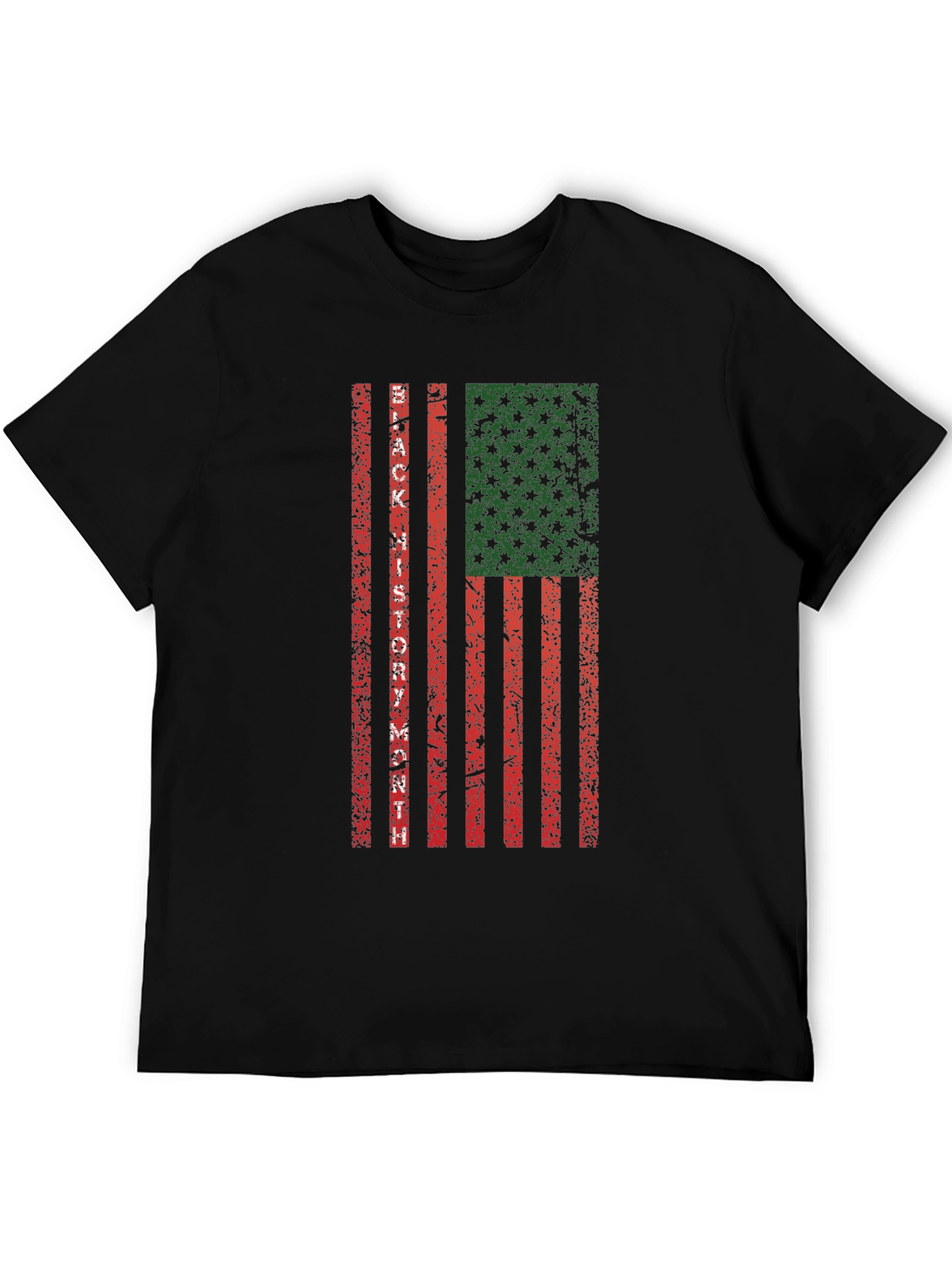 Black History Month Flag T-Shirt