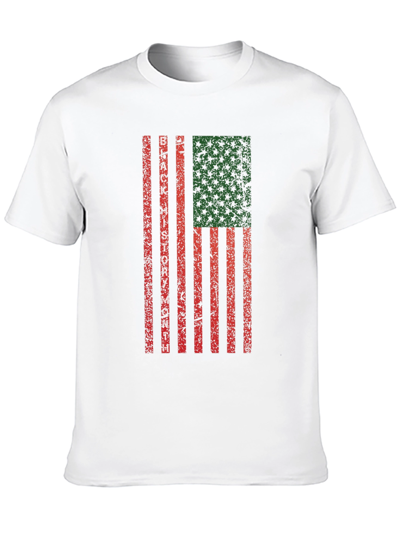 Black History Month Flag T-Shirt