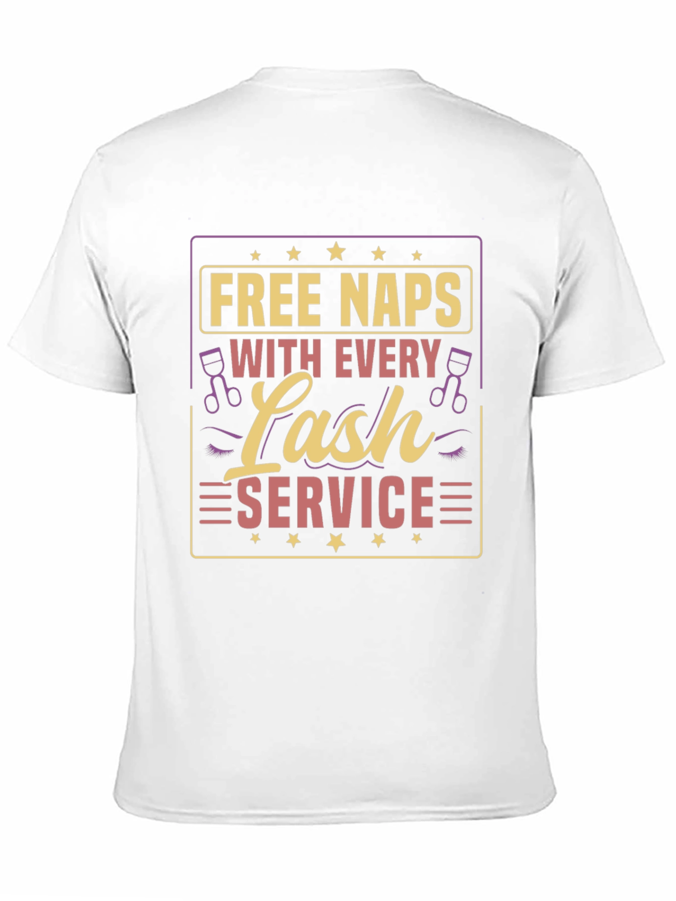 Free Naps Lash Service Graphic T-Shirt
