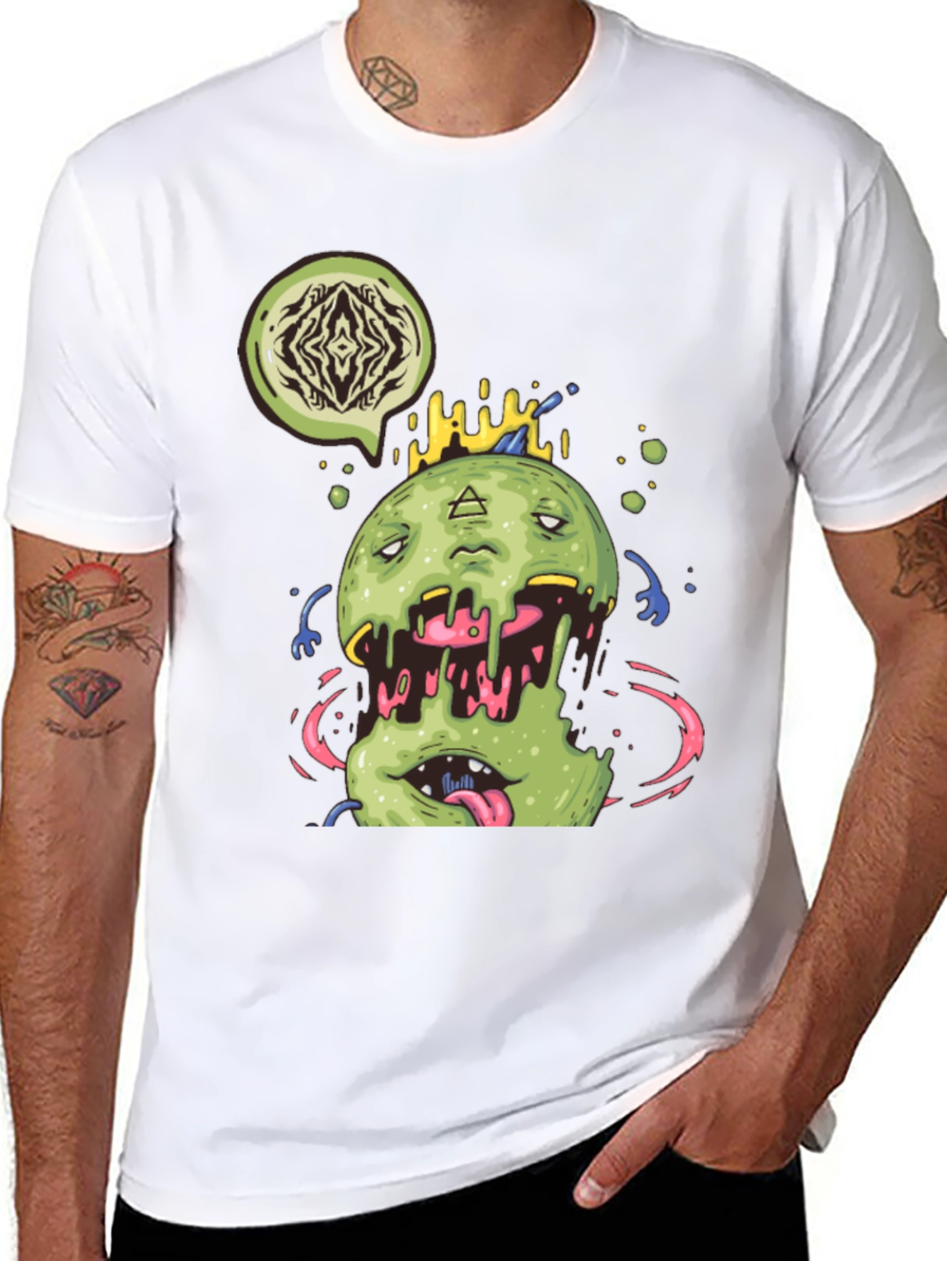 Abstract Graphic Tee