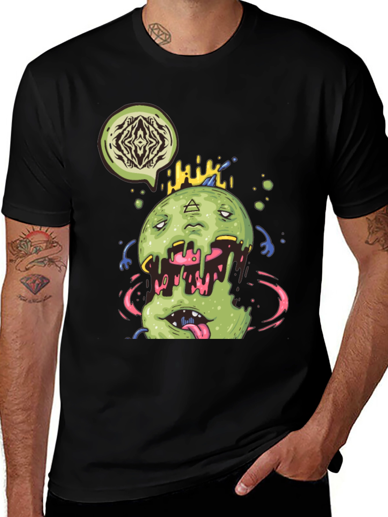 Abstract Graphic Tee