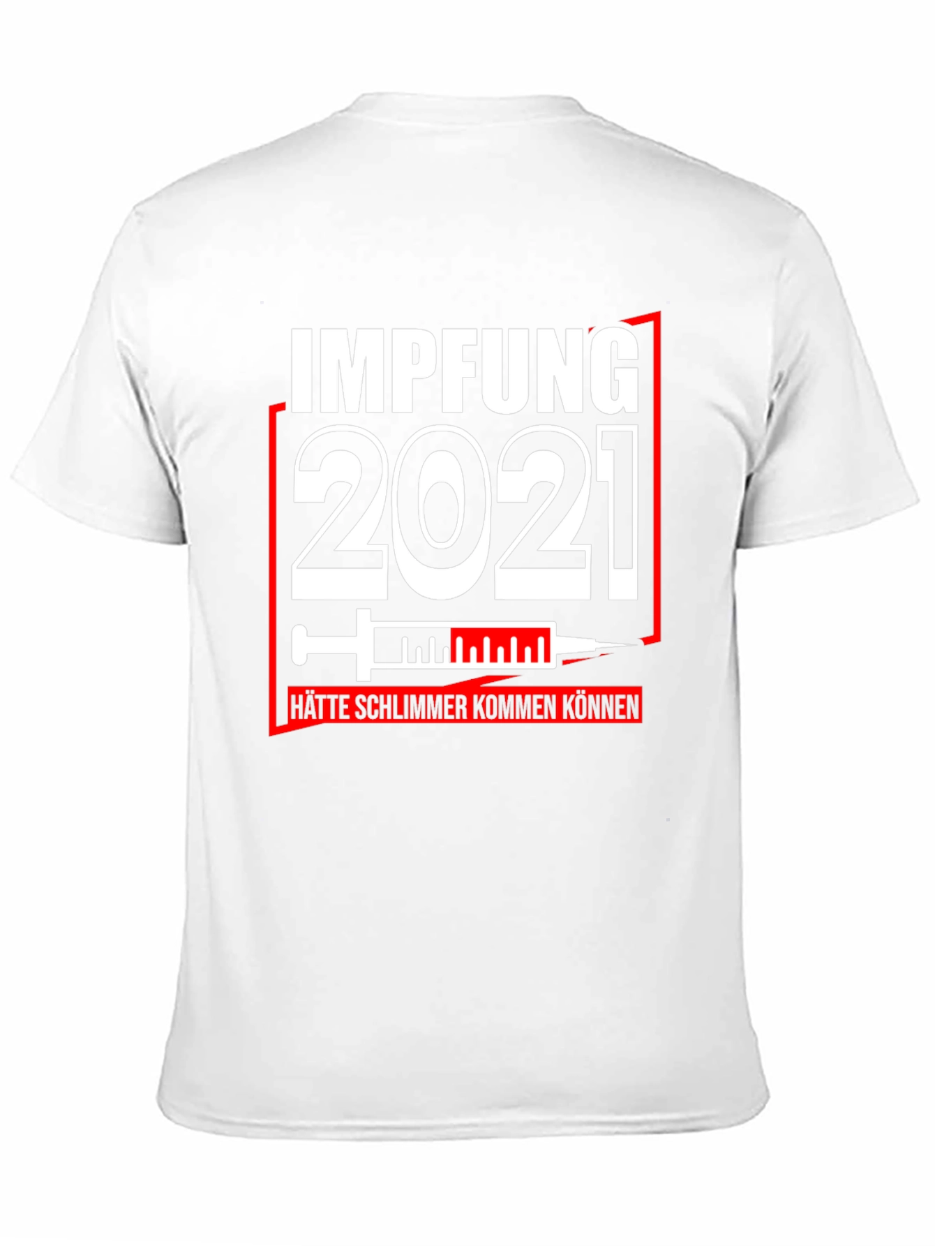 Impfung 2021 Graphic Tee - Vaccine Humor T-Shirt