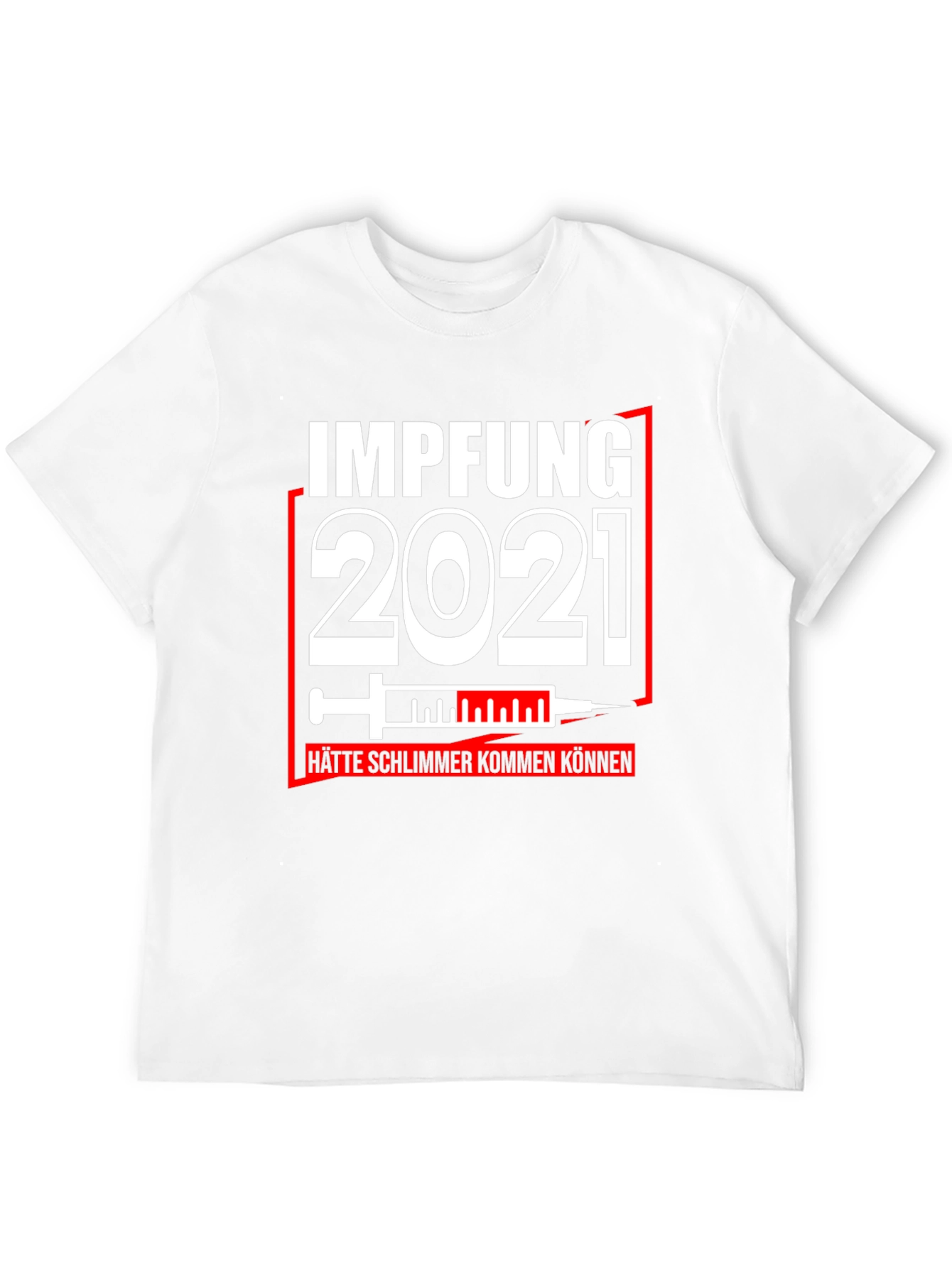 Impfung 2021 Graphic Tee - Vaccine Humor T-Shirt