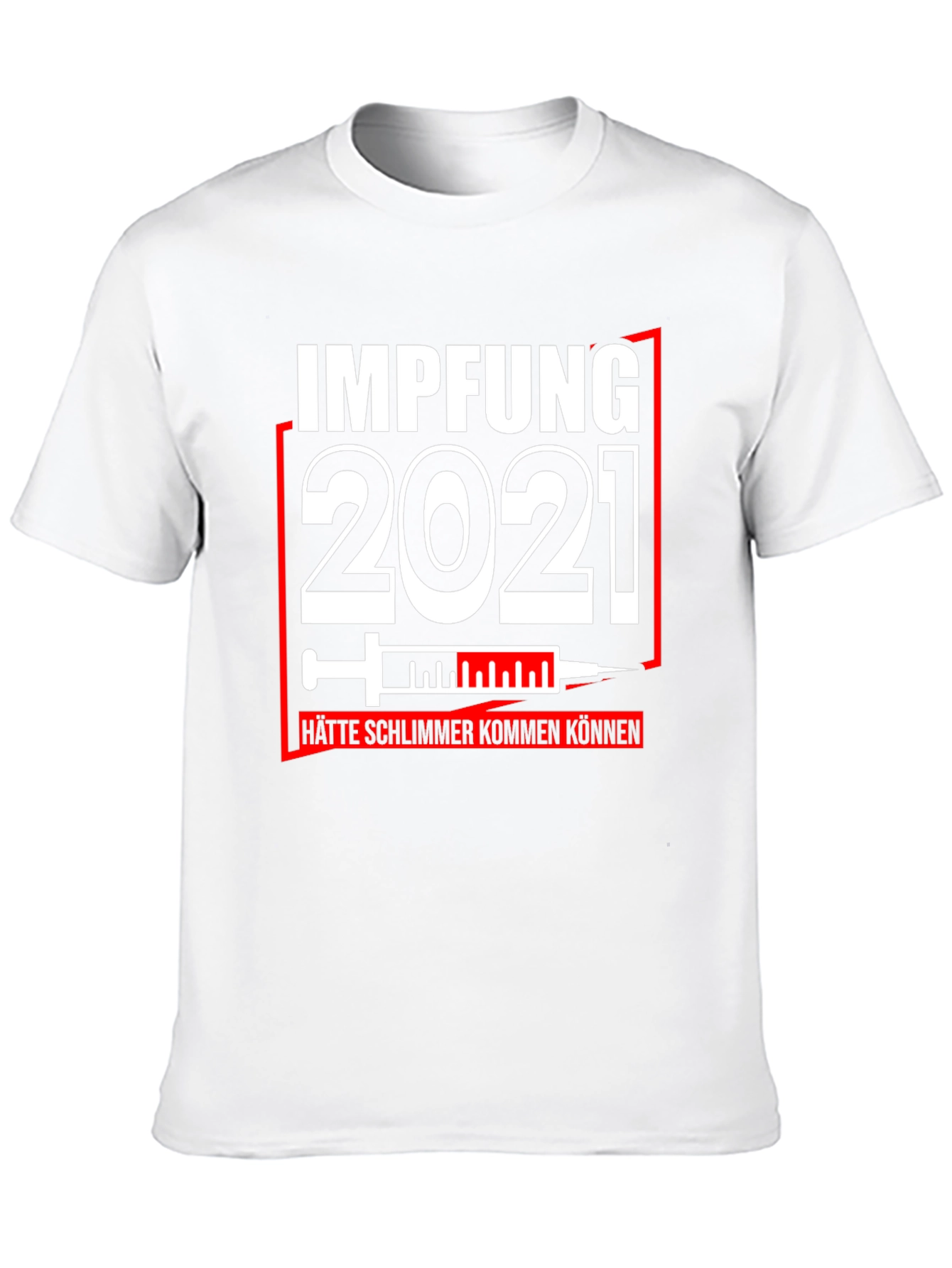 Impfung 2021 Graphic Tee - Vaccine Humor T-Shirt