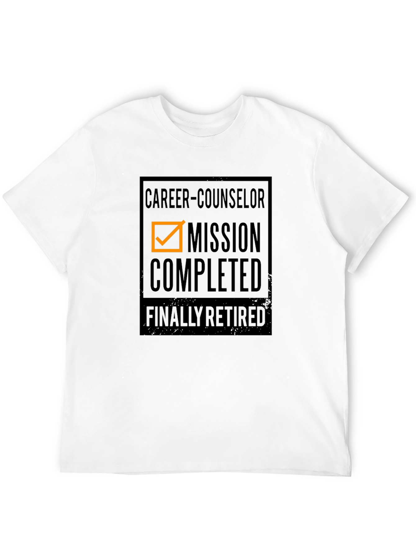 Career Counselor Retirement T-Shirt - Mission Completed
