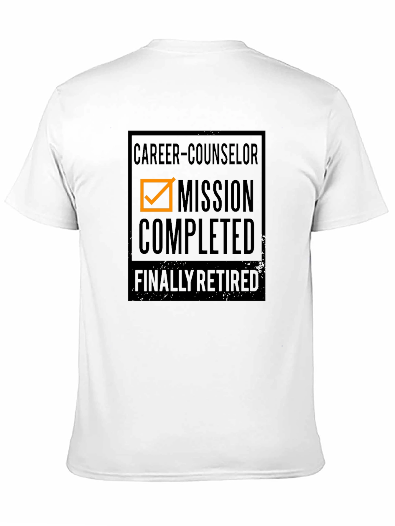 Career Counselor Retirement T-Shirt - Mission Completed