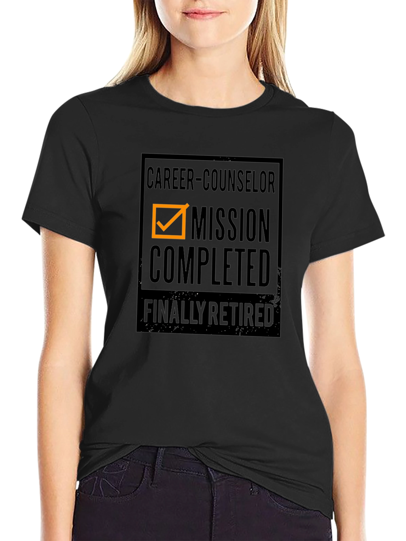 Career Counselor Retirement T-Shirt - Mission Completed