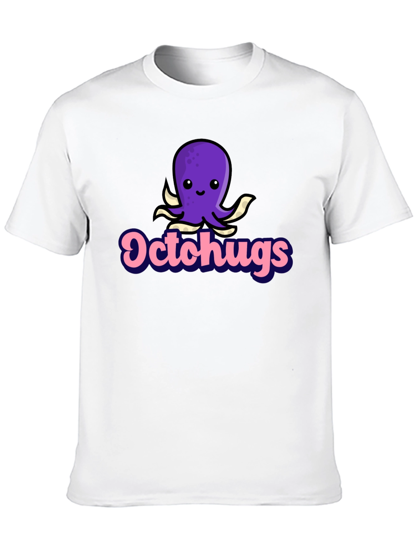 Octochugs Graphic Tee - Cute Octopus Hugs T-Shirt