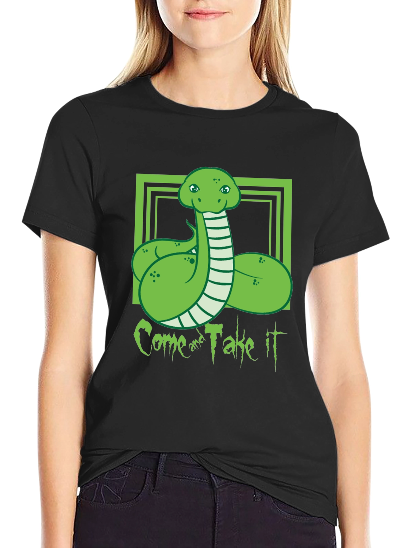 Come and Take It Snake Graphic Tee