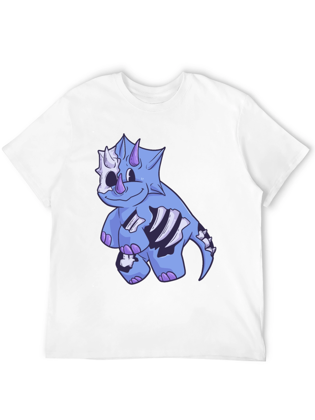 Cartoon Dinosaur Graphic Tee