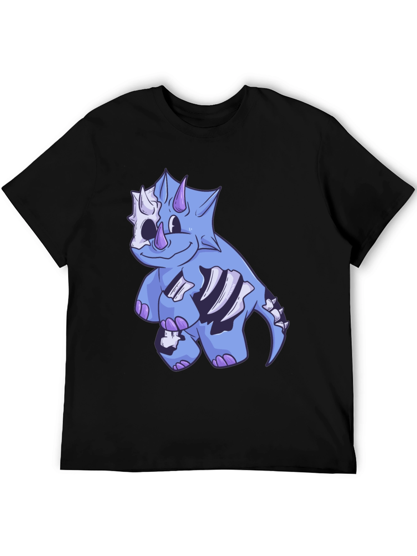 Cartoon Dinosaur Graphic Tee