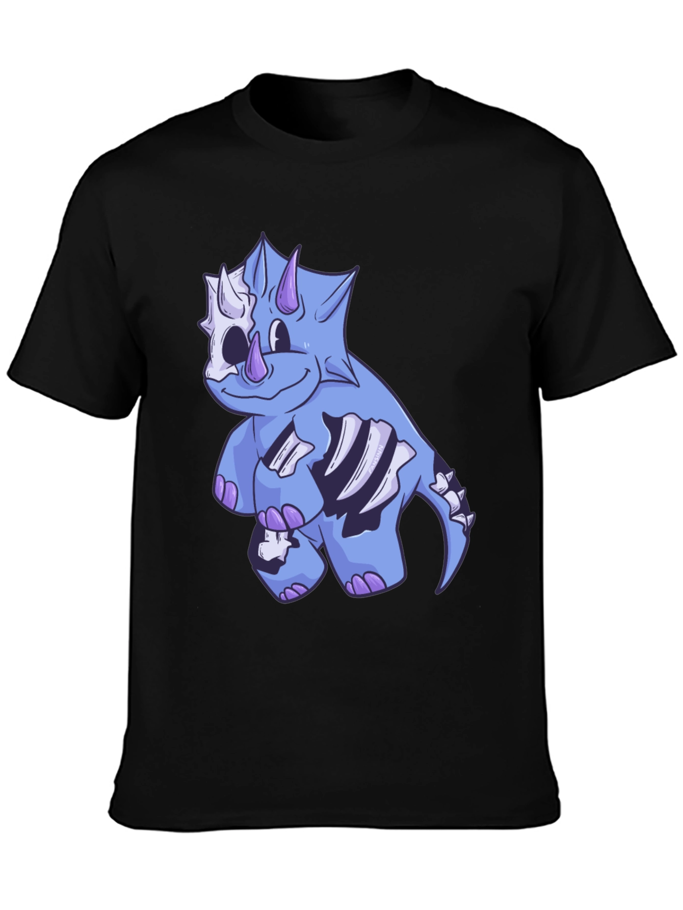 Cartoon Dinosaur Graphic Tee