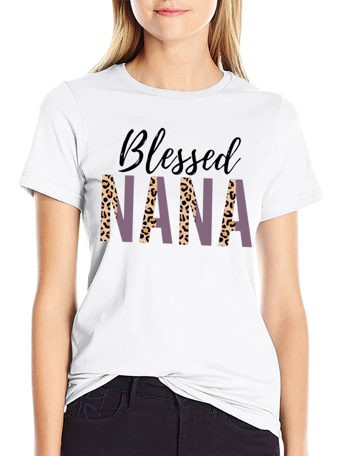 Blessed Nana Graphic T-Shirt