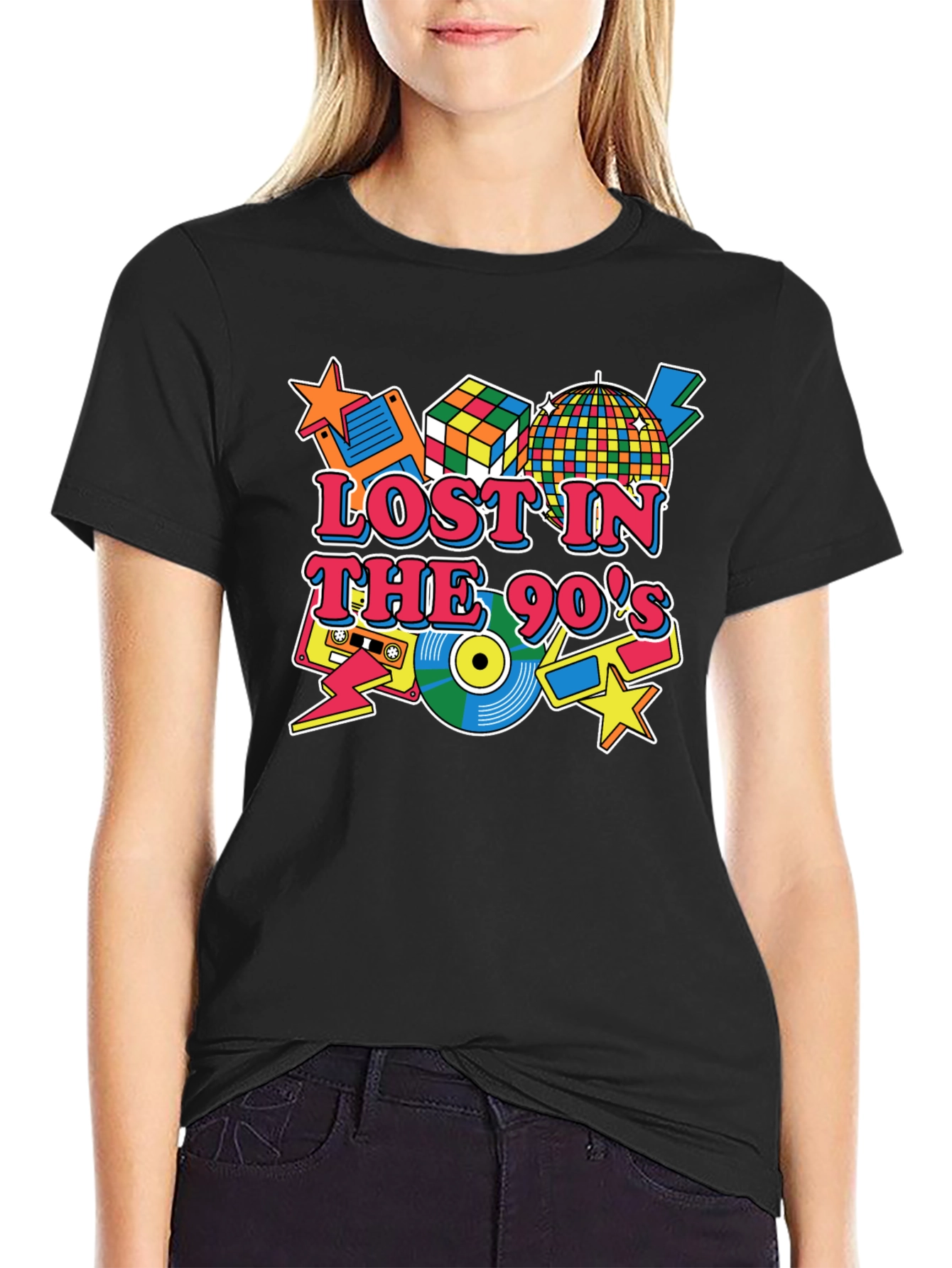 Lost in The 90s Graphic T-Shirt