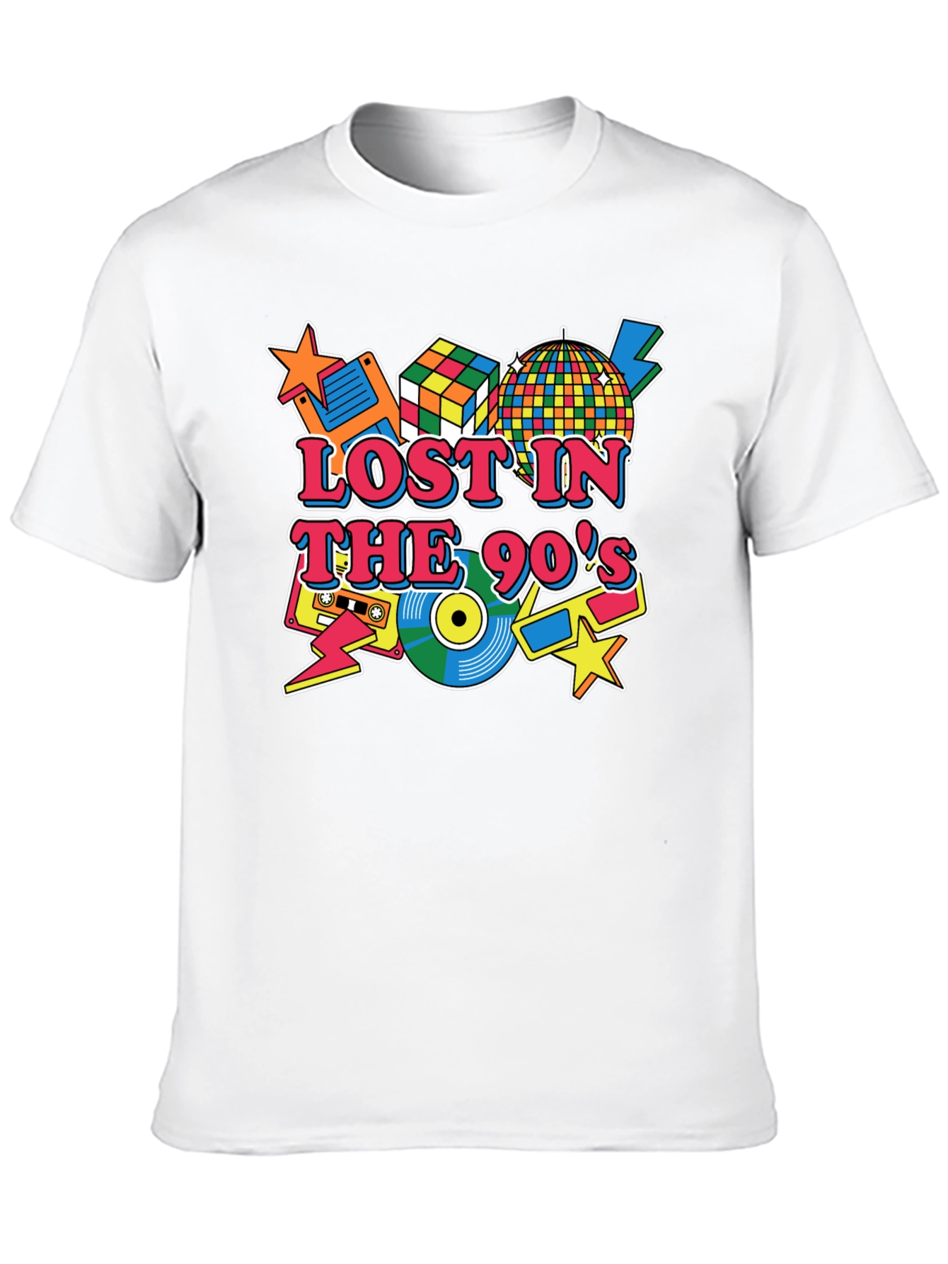 Lost in The 90s Graphic T-Shirt