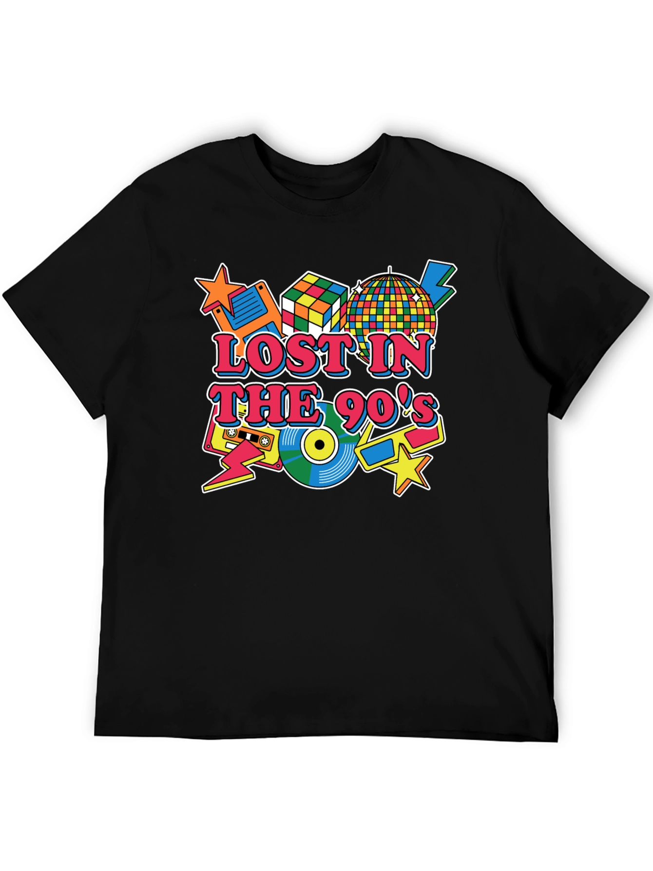 Lost in The 90s Graphic T-Shirt