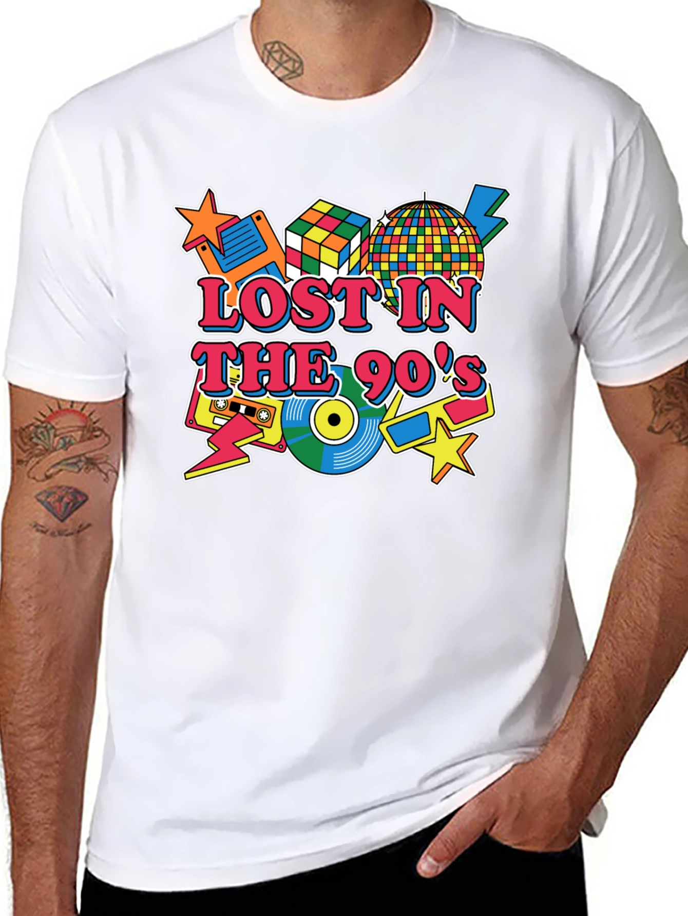Lost in The 90s Graphic T-Shirt