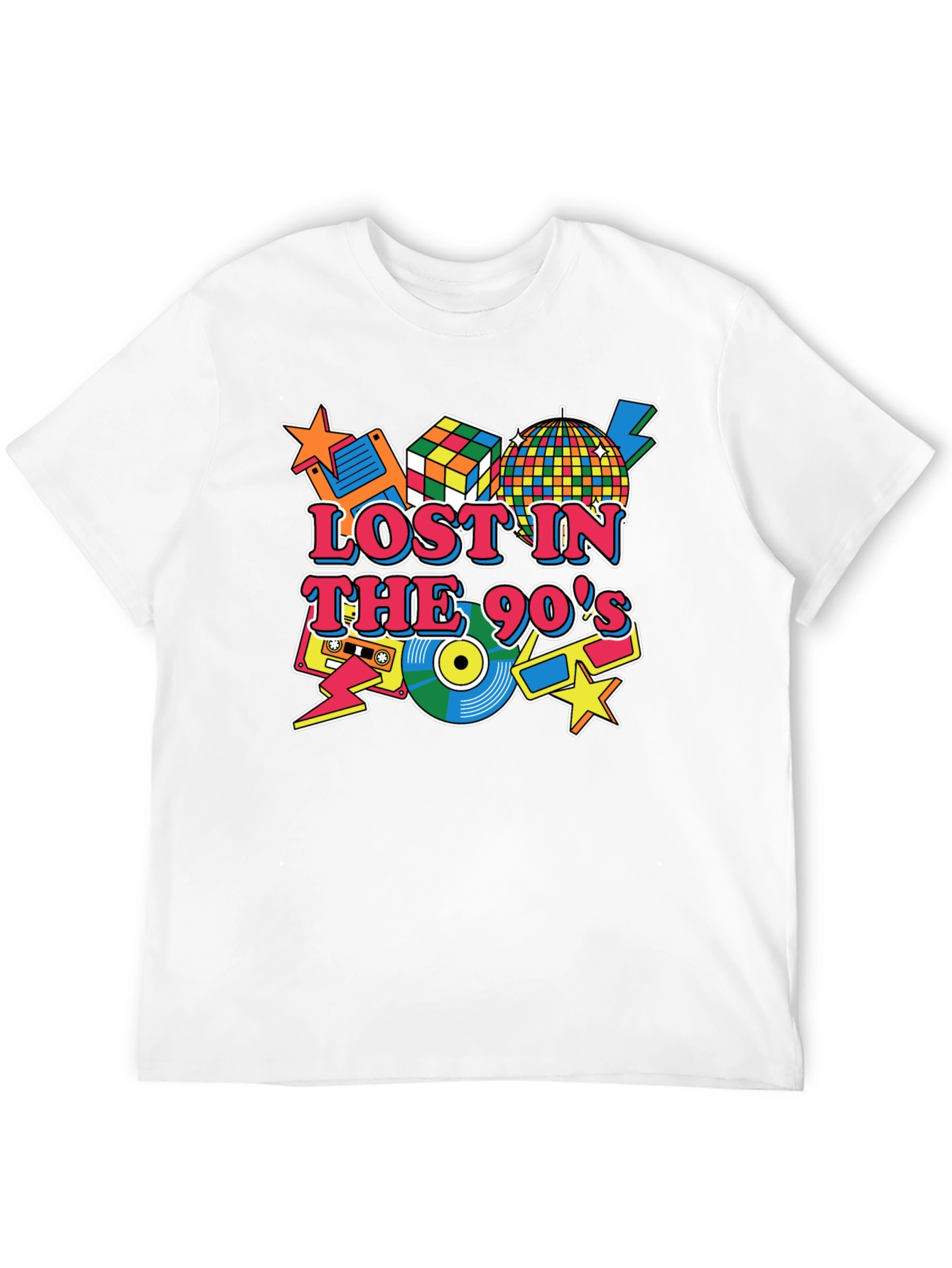 Lost in The 90s Graphic T-Shirt