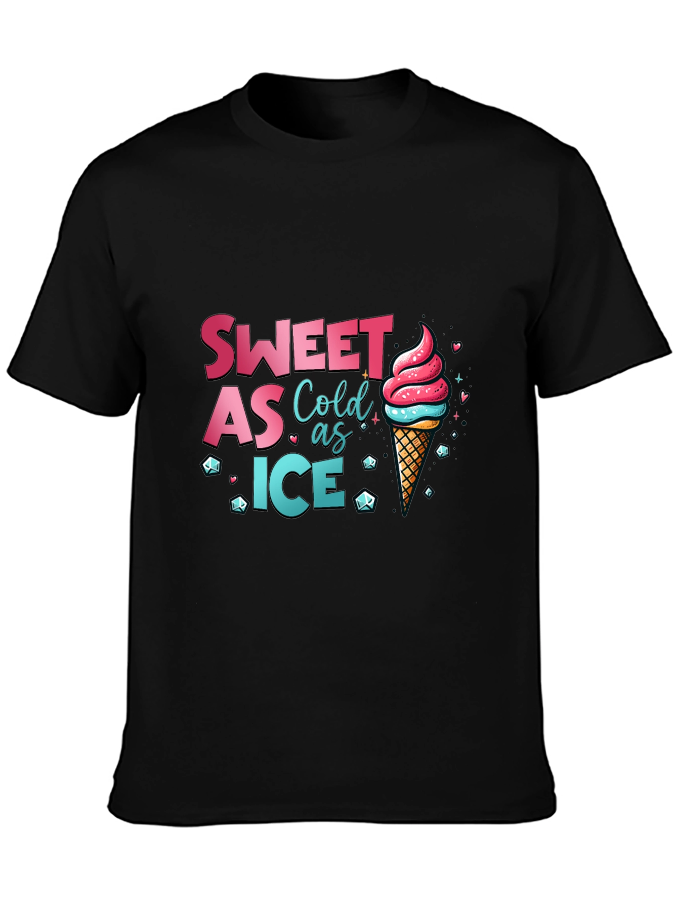 Sweet As Cold As Ice Graphic Tee