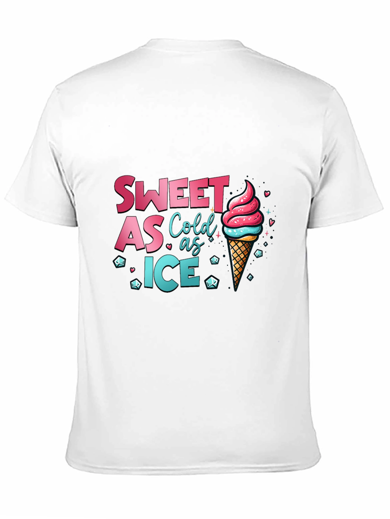 Sweet As Cold As Ice Graphic Tee