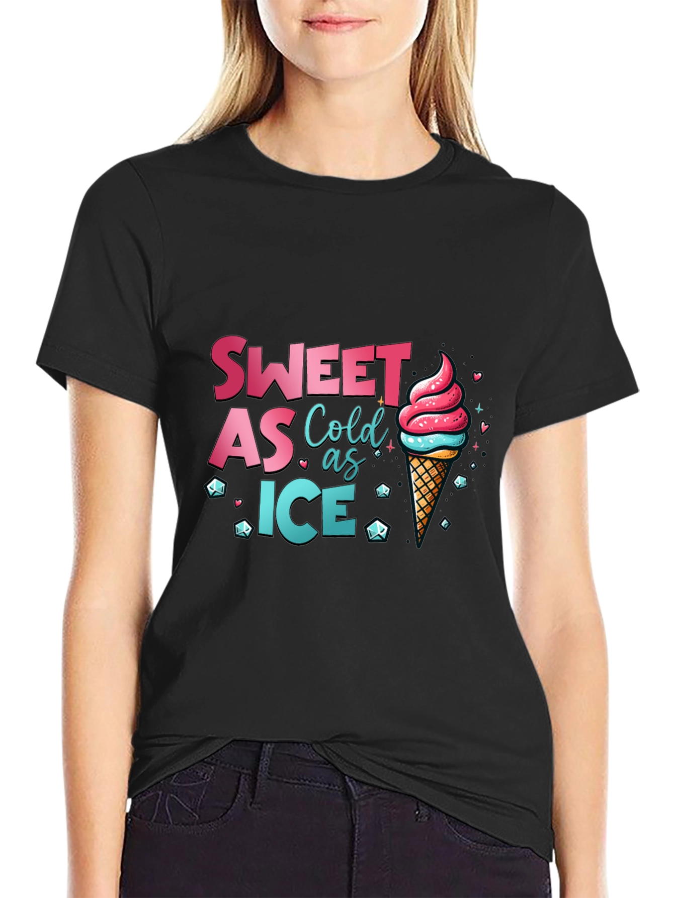 Sweet As Cold As Ice Graphic Tee