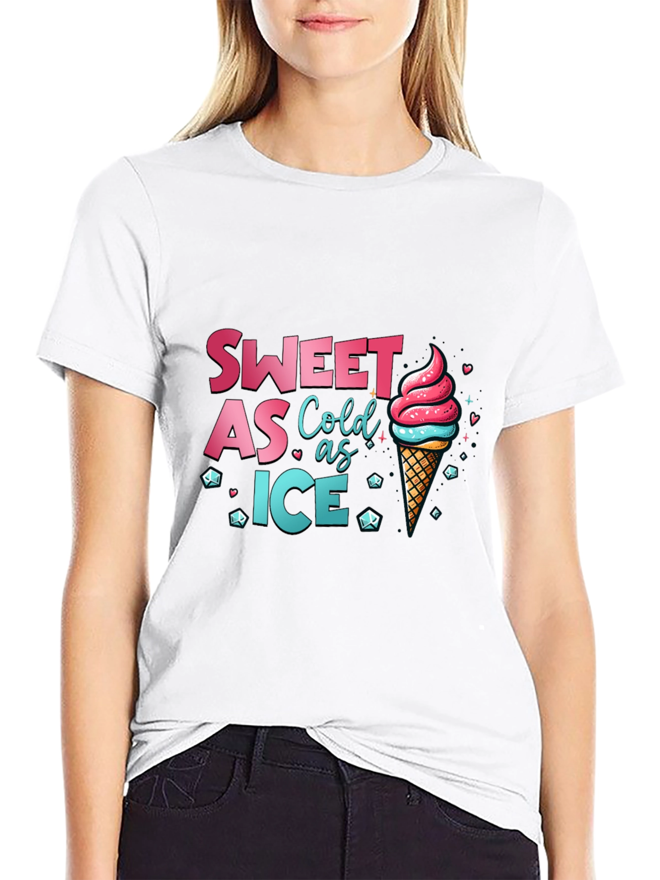Sweet As Cold As Ice Graphic Tee