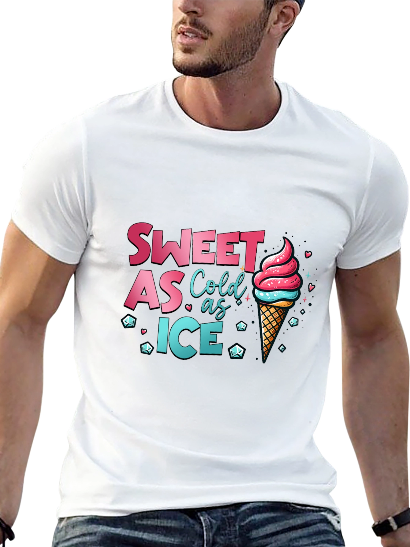 Sweet As Cold As Ice Graphic Tee