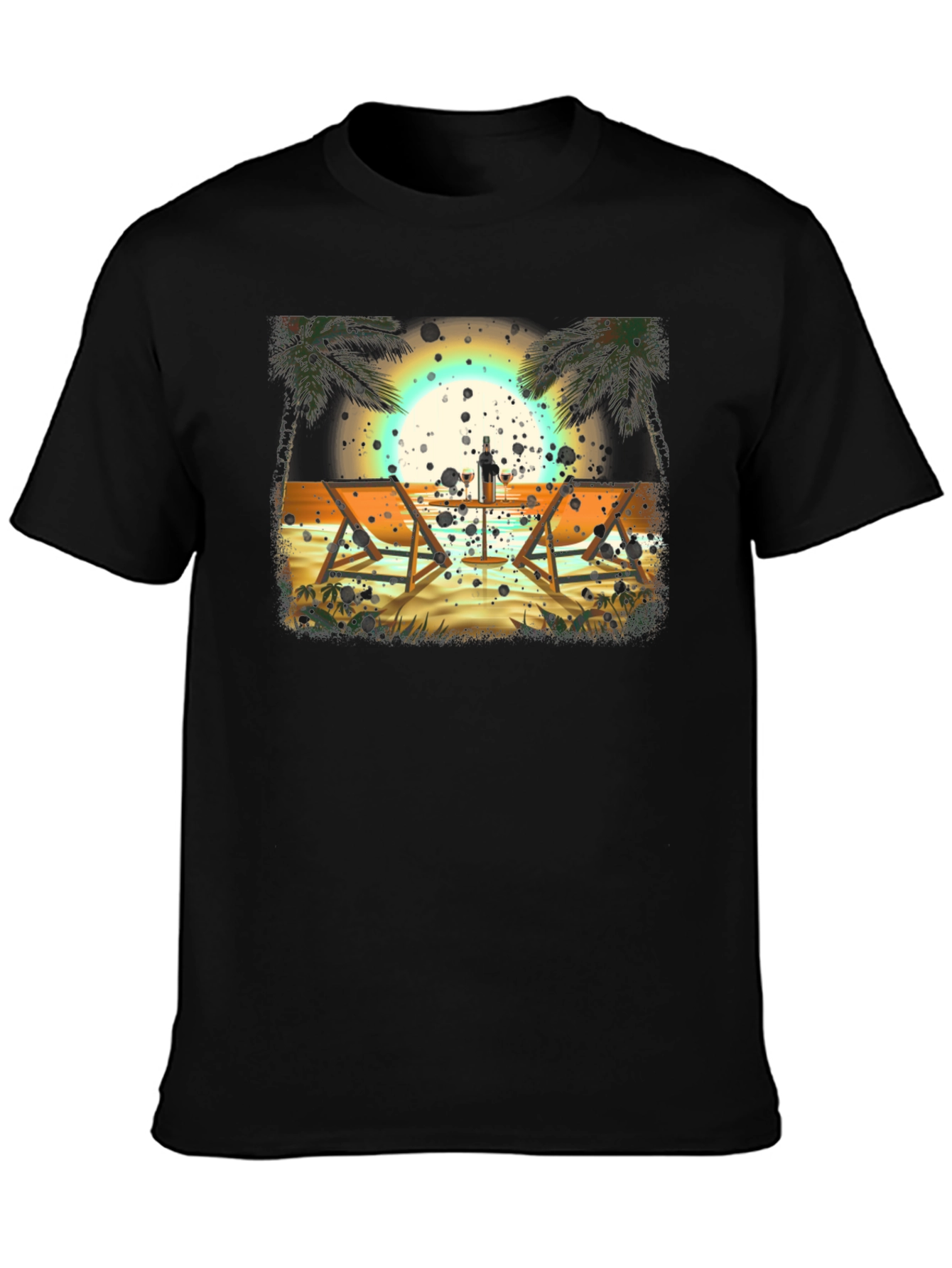 Tropical Beach Relax T-Shirt