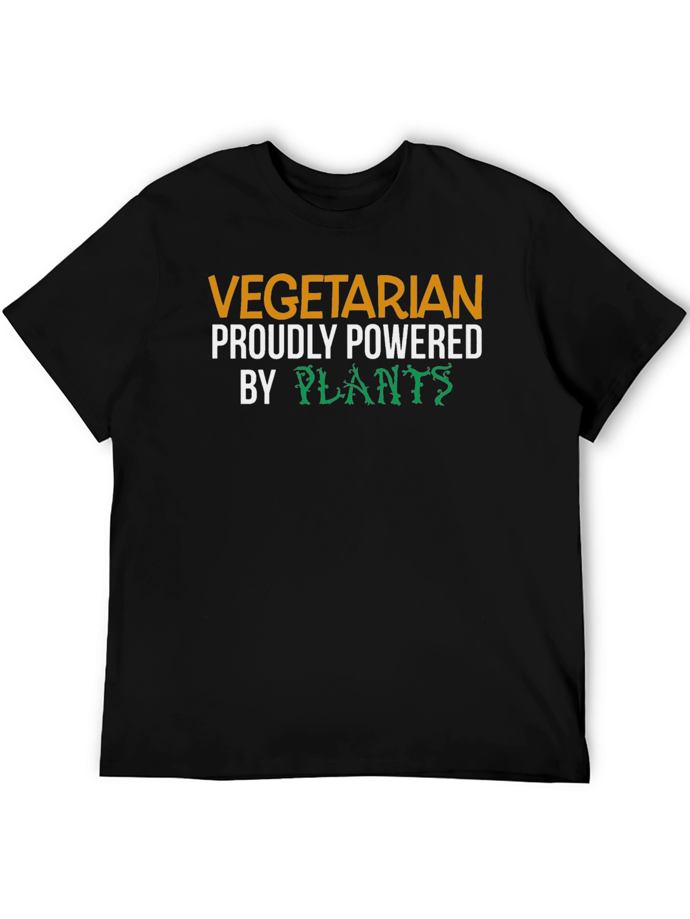 Vegetarian Proudly Powered By Plants T-Shirt