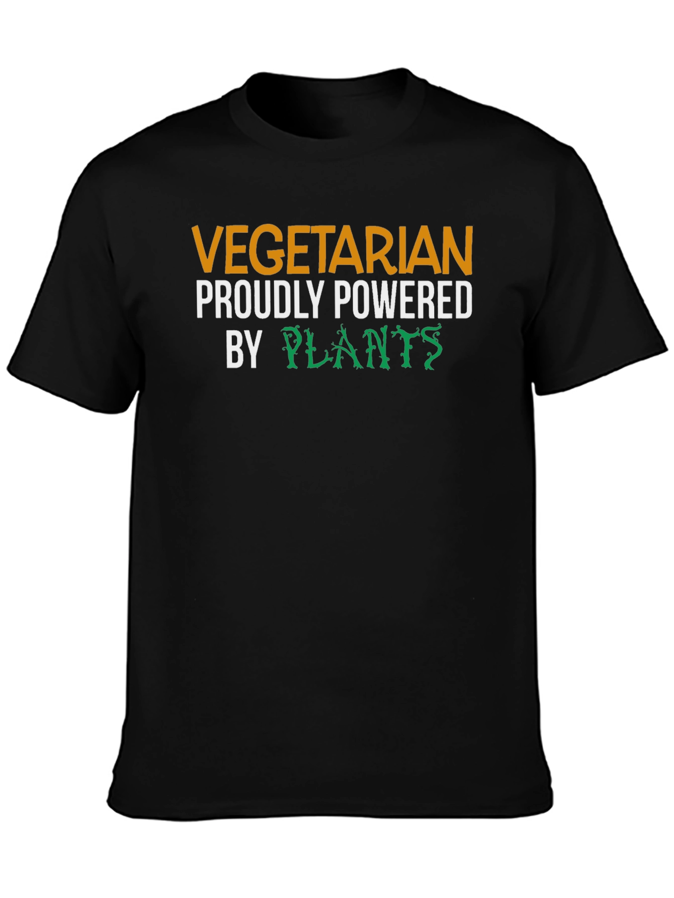 Vegetarian Proudly Powered By Plants T-Shirt