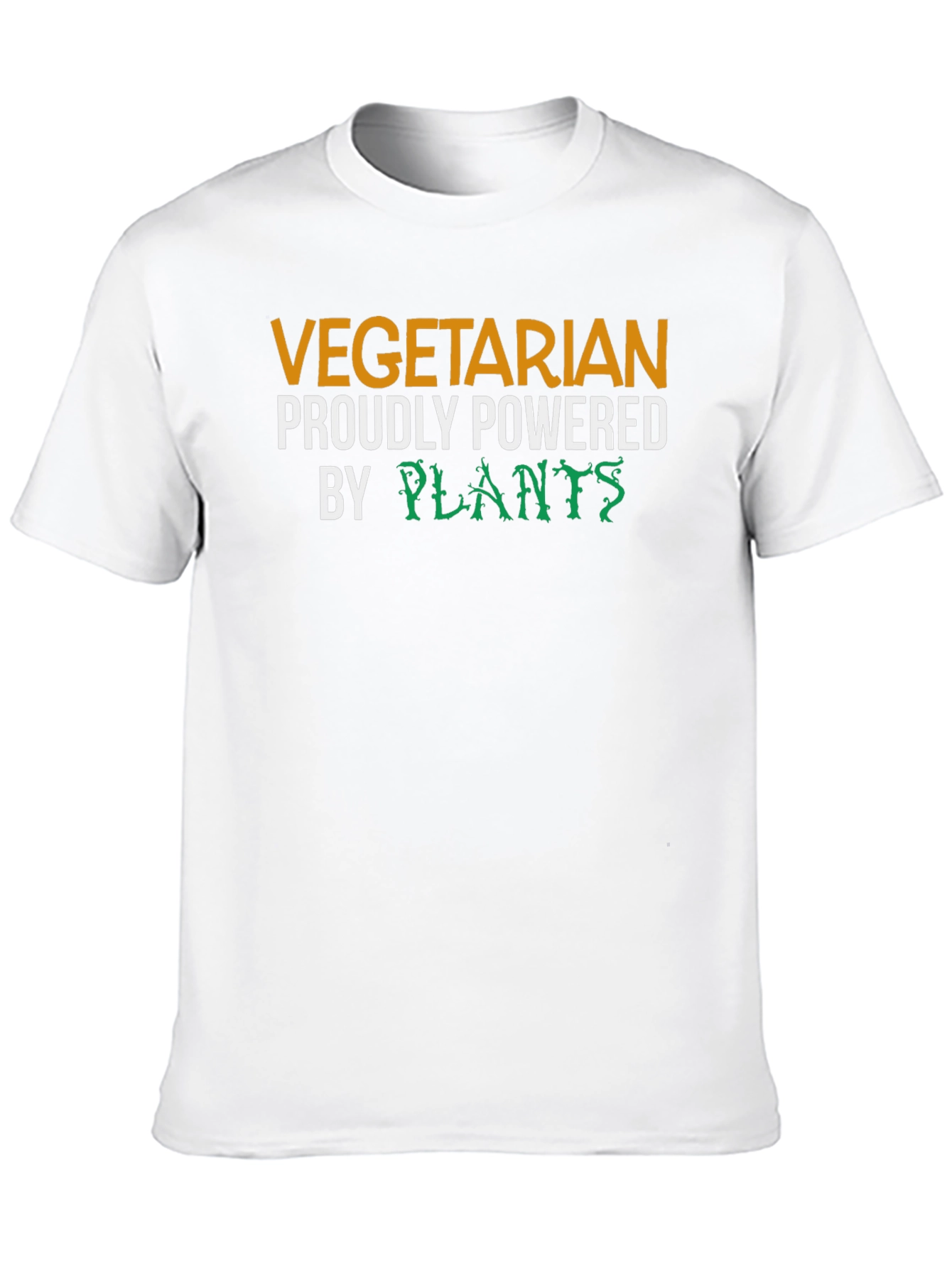 Vegetarian Proudly Powered By Plants T-Shirt