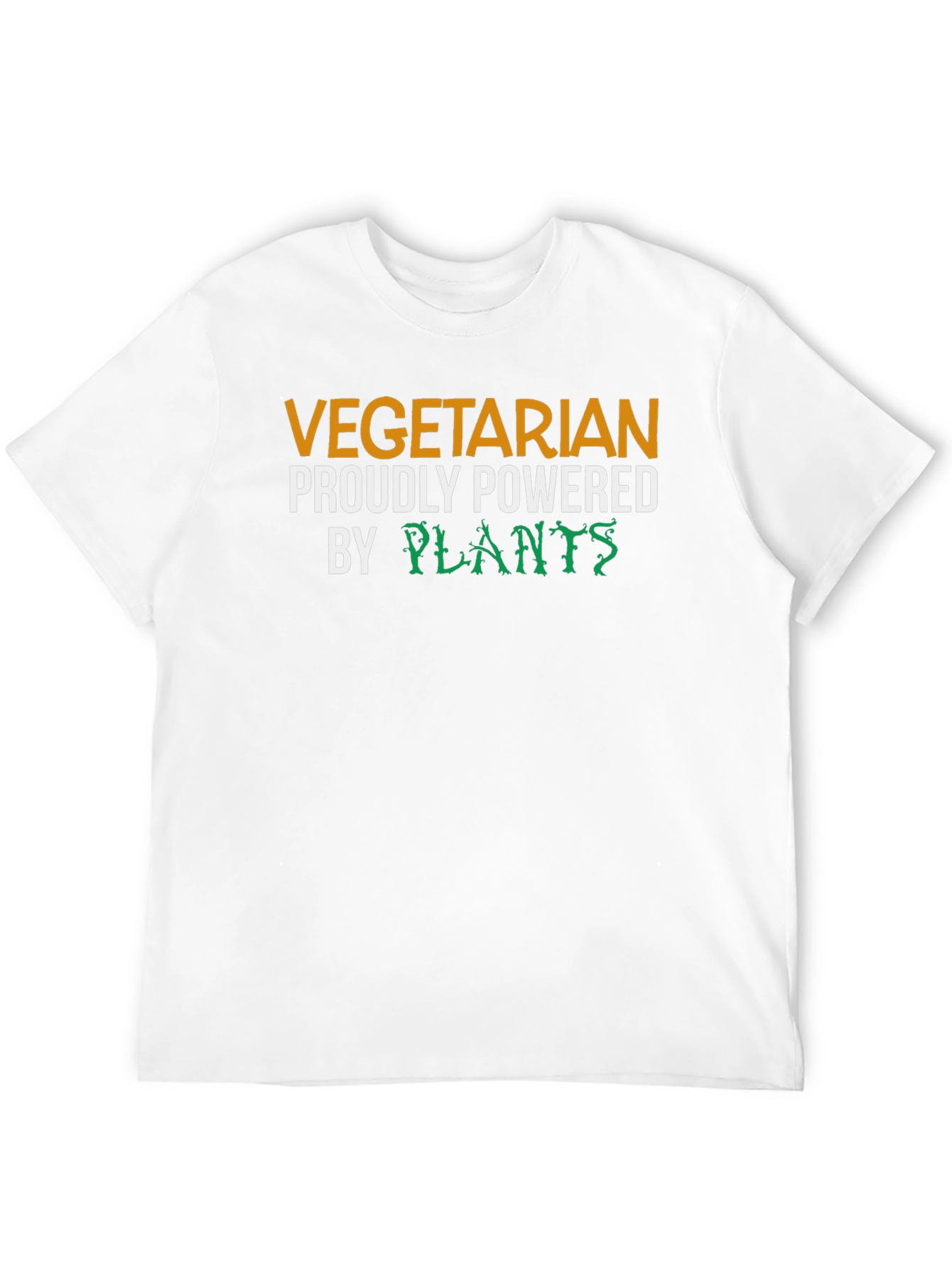 Vegetarian Proudly Powered By Plants T-Shirt