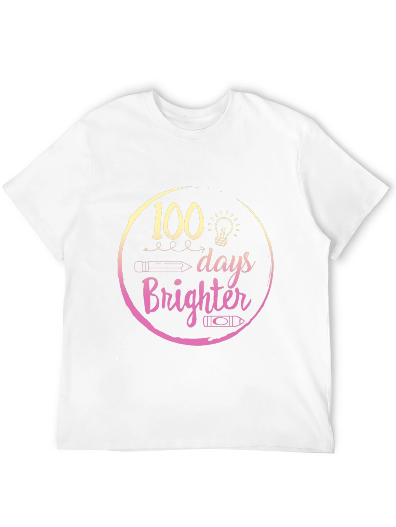 100 Days Brighter Black T-Shirt