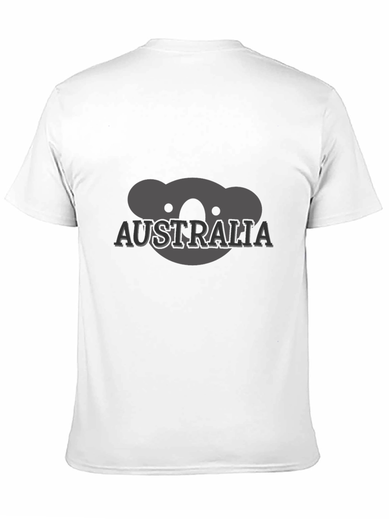 Australia Koala Graphic Tee - Black
