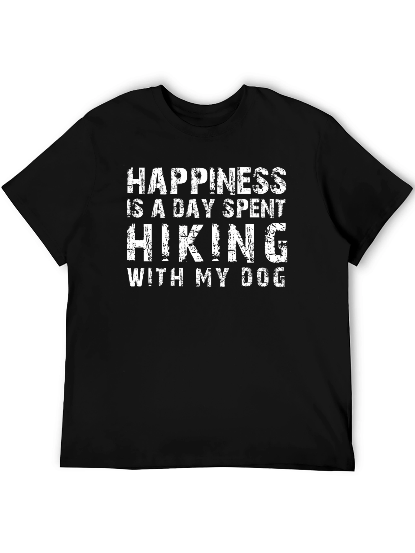 Happiness is Hiking With My Dog T-Shirt