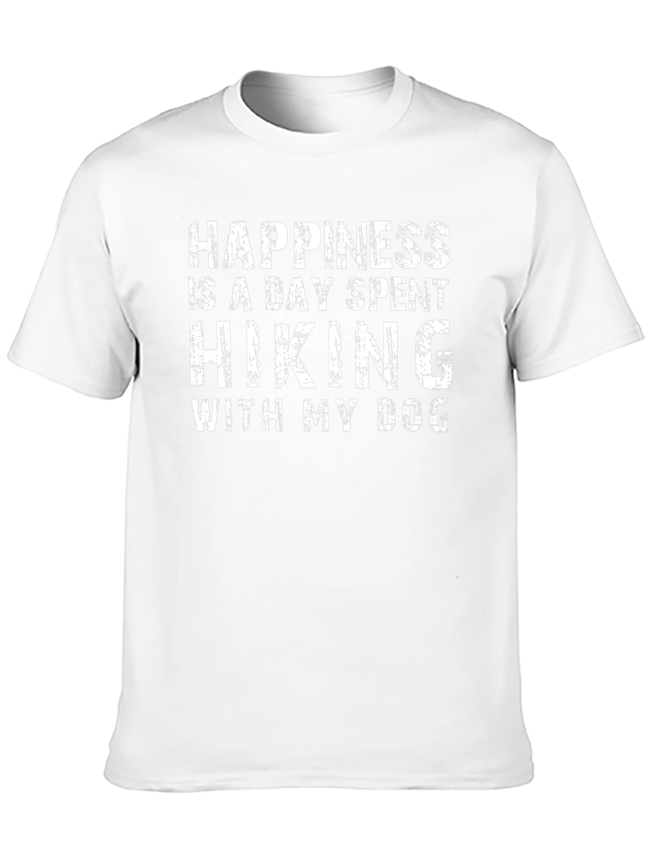 Happiness is Hiking With My Dog T-Shirt