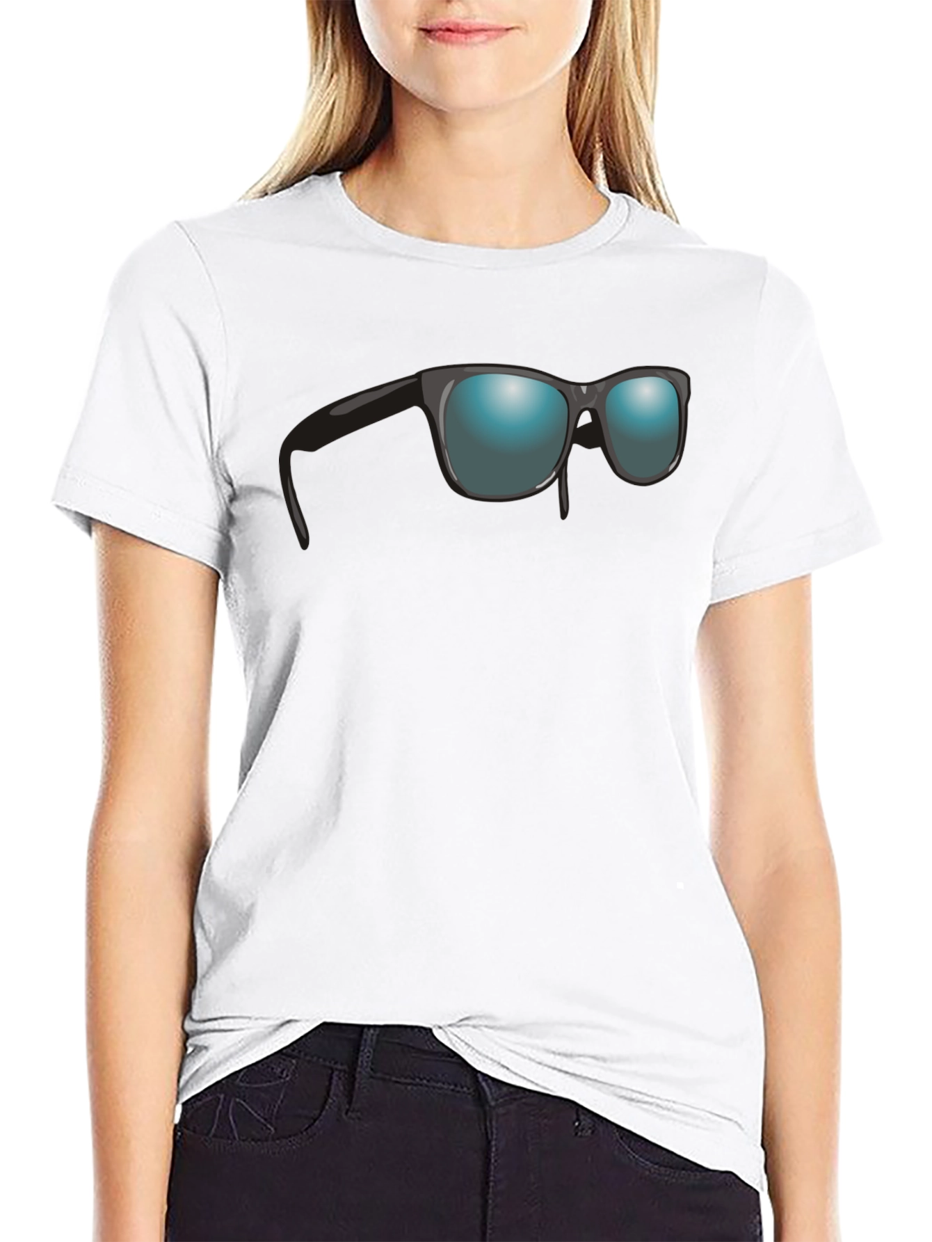 Cool Shades Graphic T-Shirt - Black