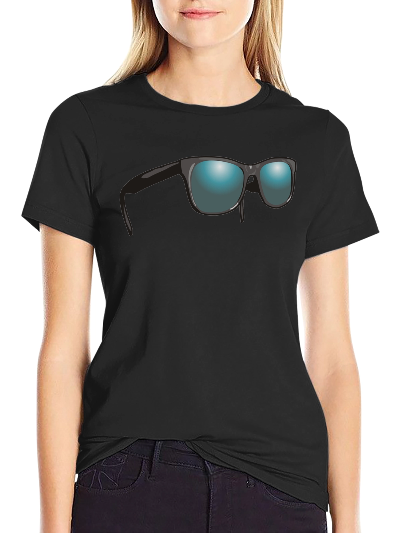 Cool Shades Graphic T-Shirt - Black