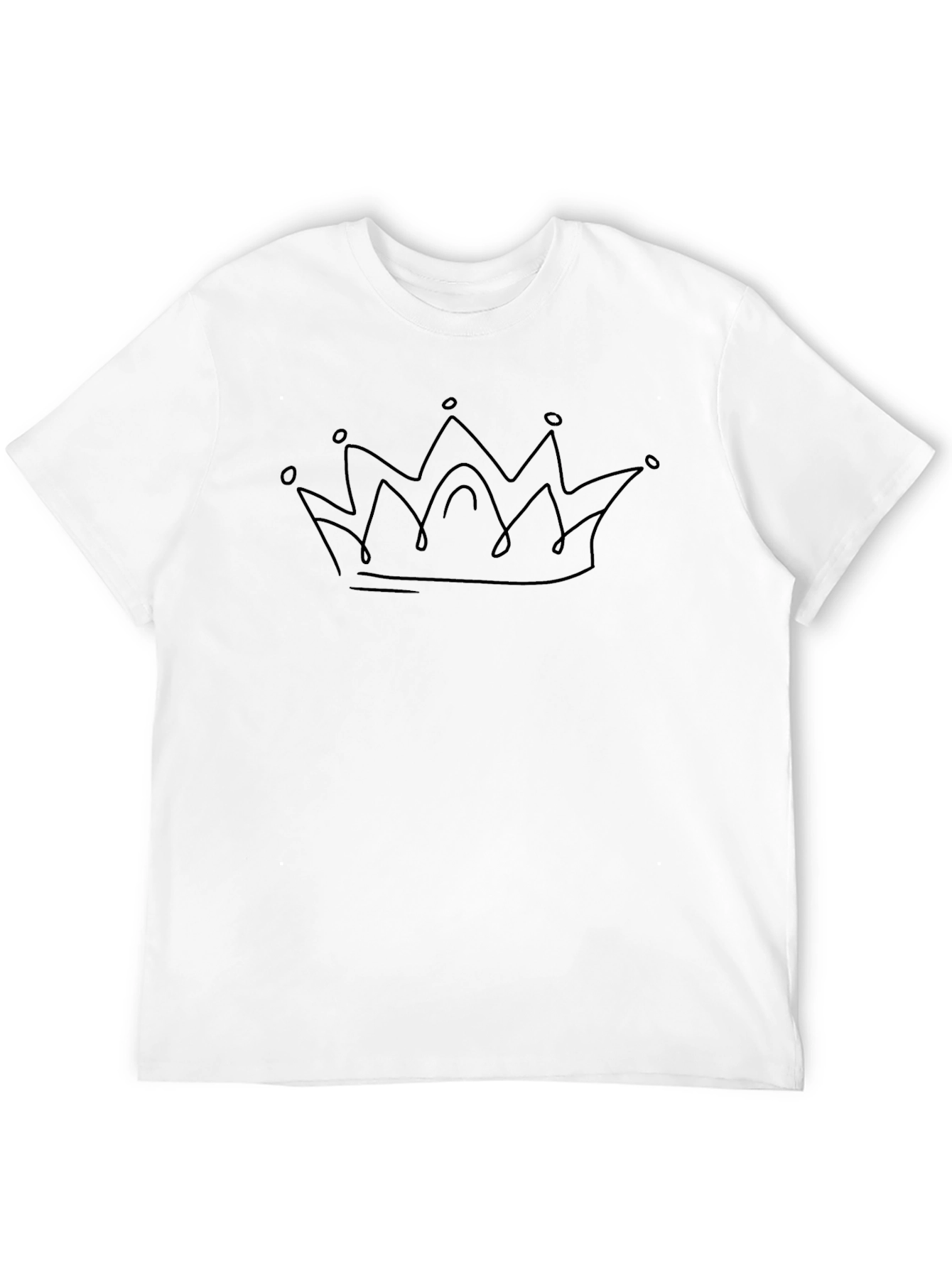 Crown Graphic Print Unisex T-Shirt