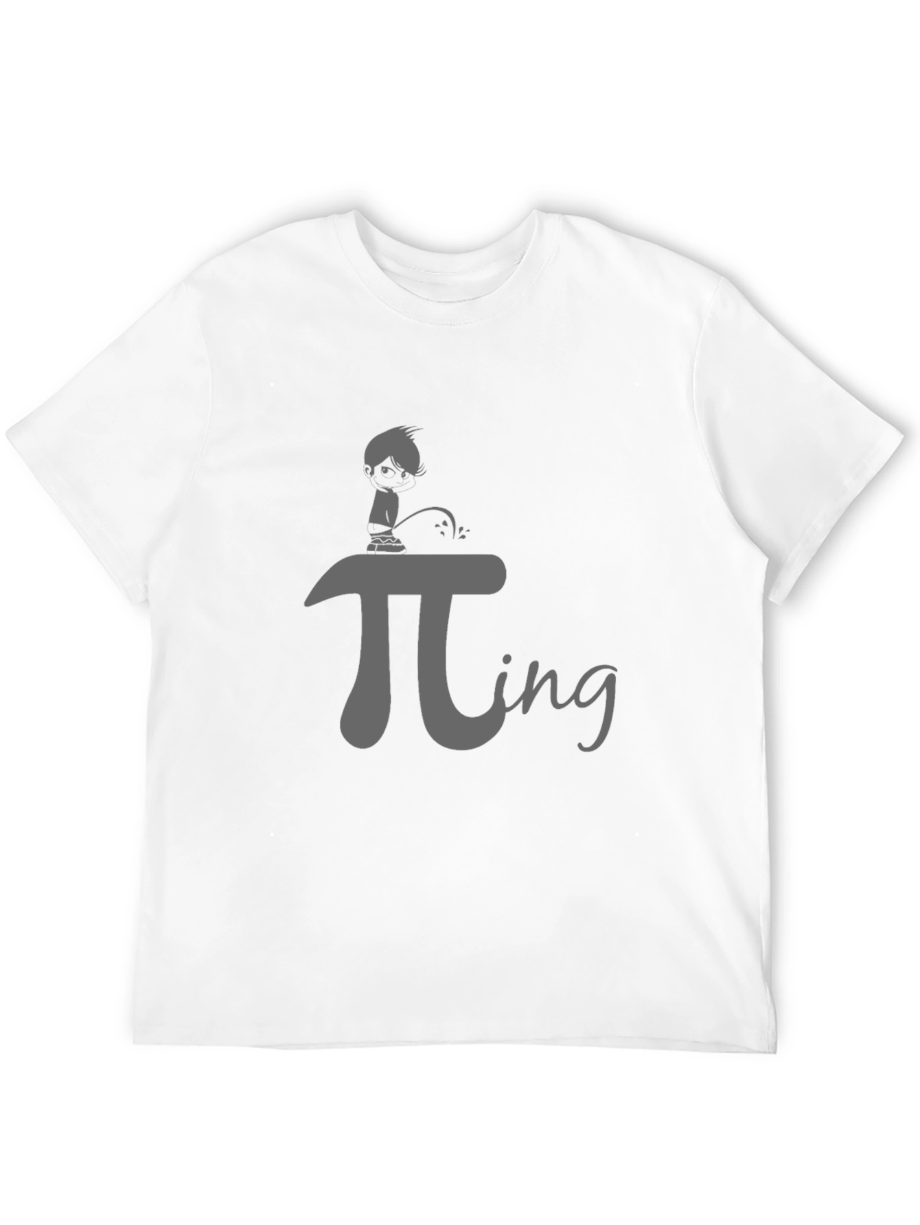Pi-ing Graphic T-Shirt Funny Design