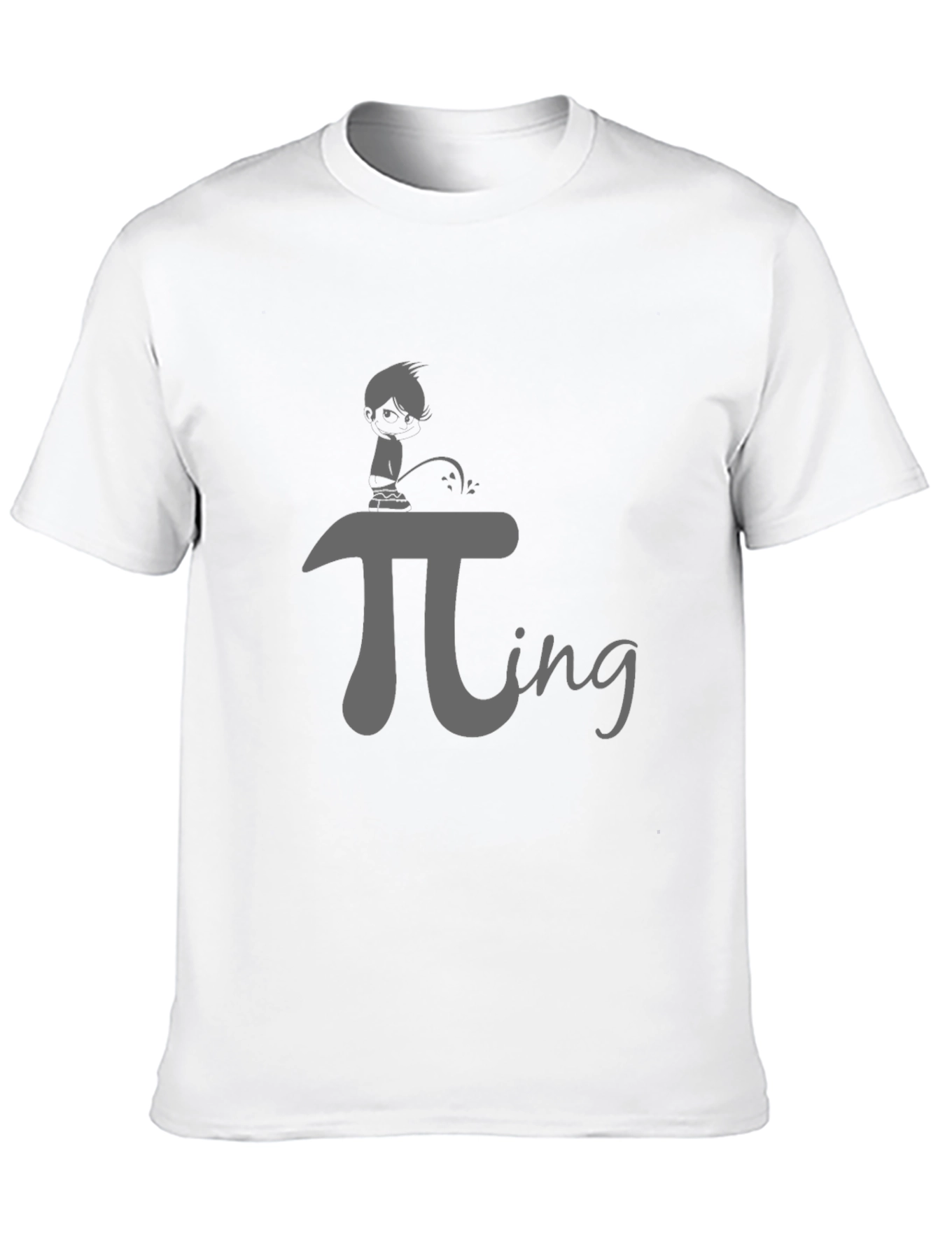 Pi-ing Graphic T-Shirt Funny Design