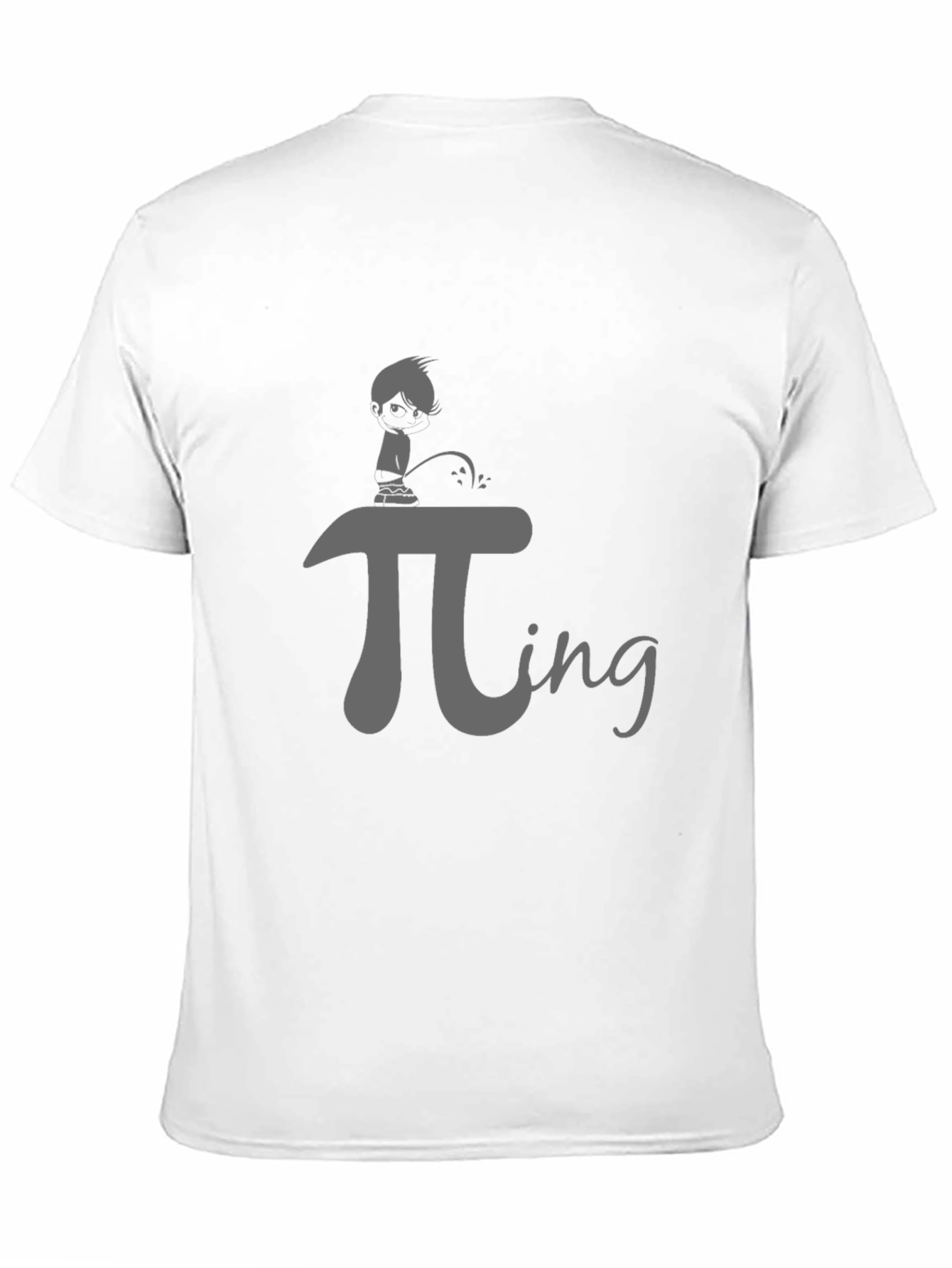 Pi-ing Graphic T-Shirt Funny Design