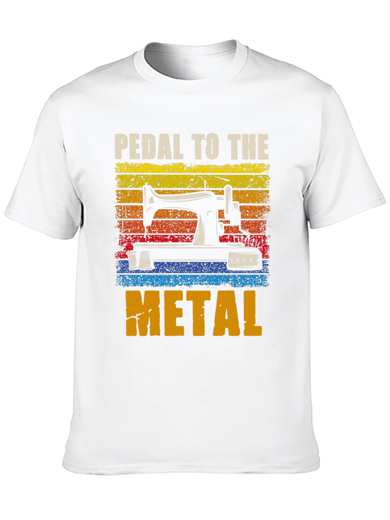 Pedal to the Metal Sewing Machine T-Shirt