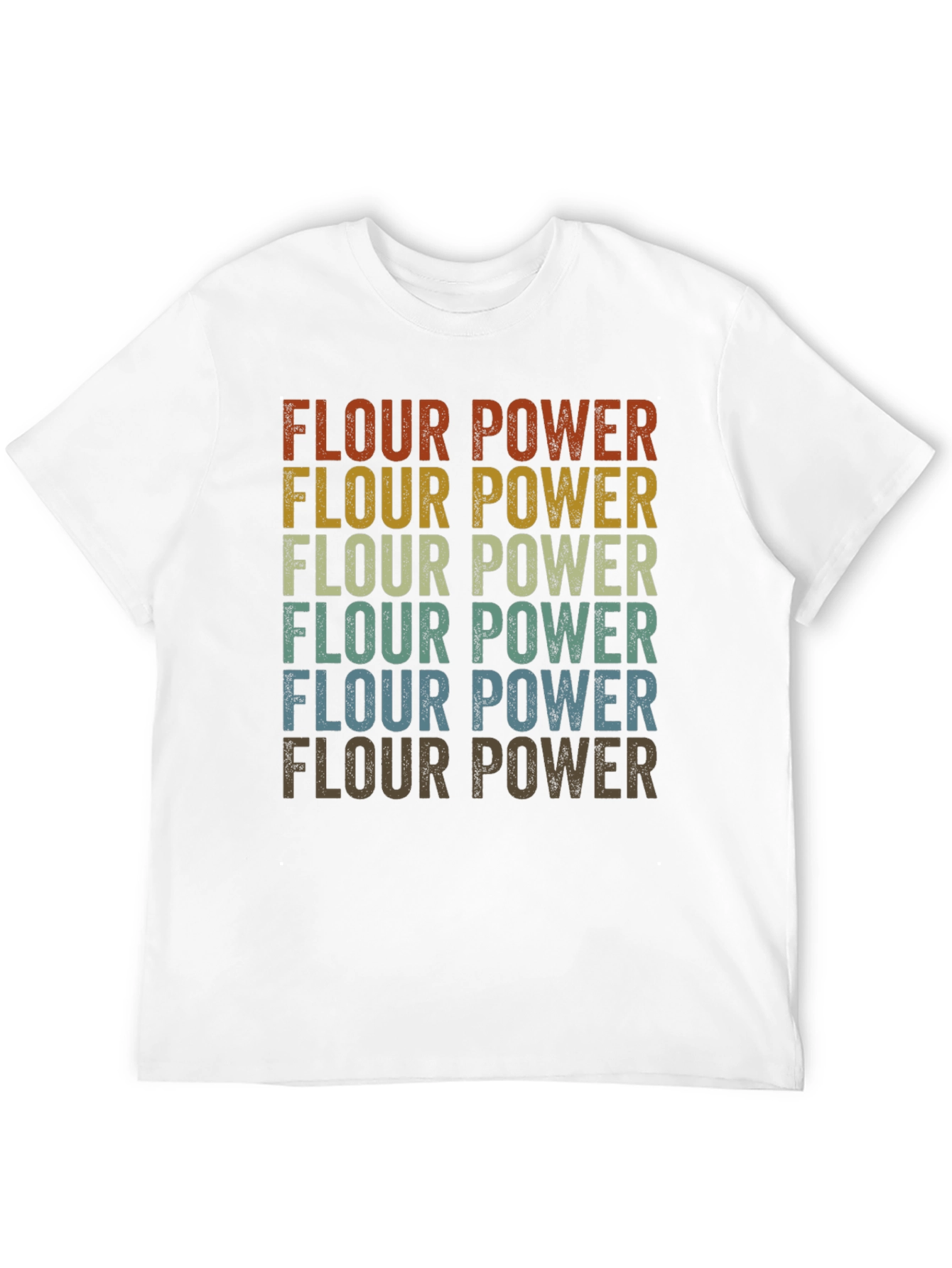 Flour Power Retro Graphic Tee