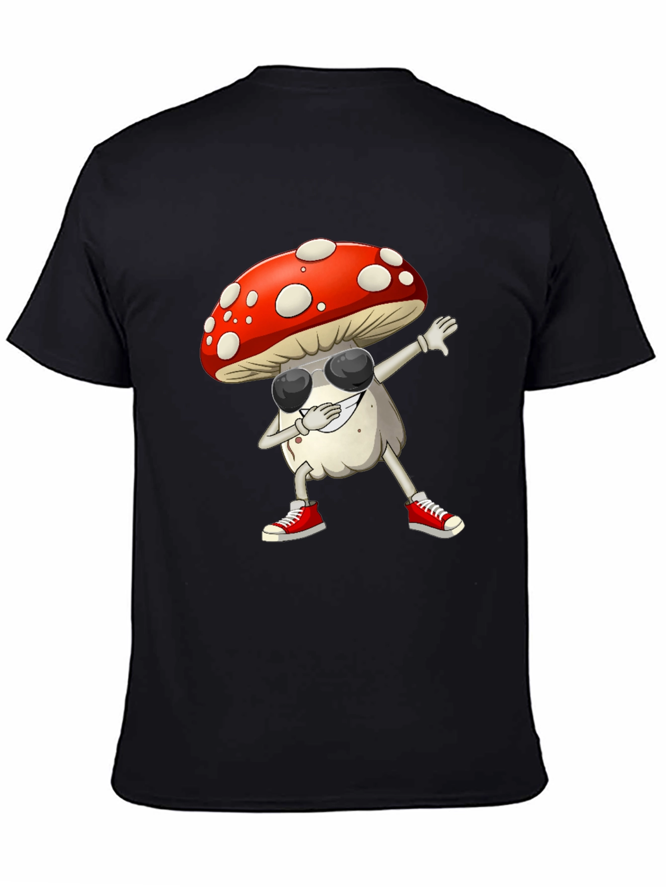 Funky Mushroom Dabbing Graphic Tee