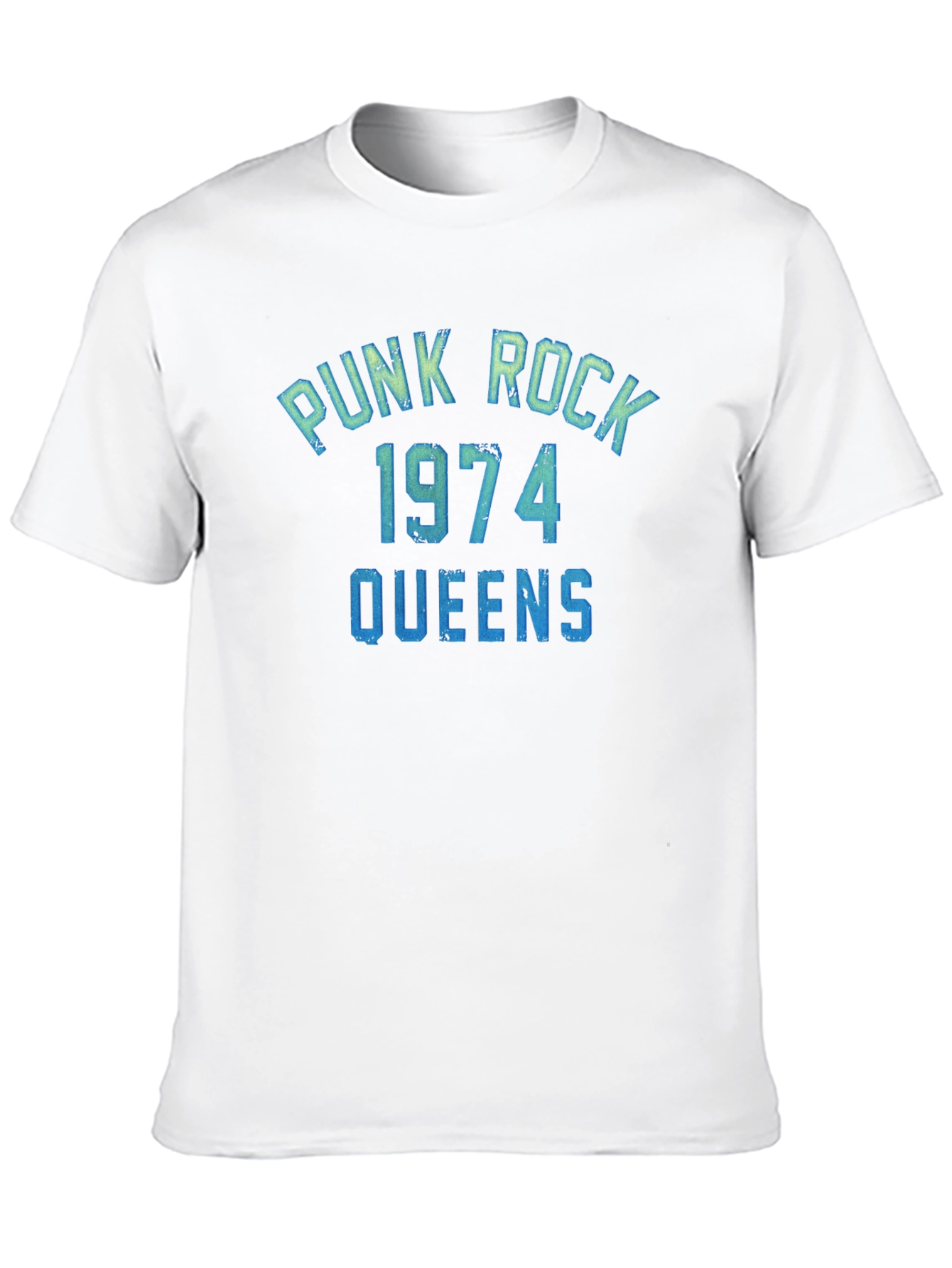 Punk Rock 1974 Queens Graphic Tee