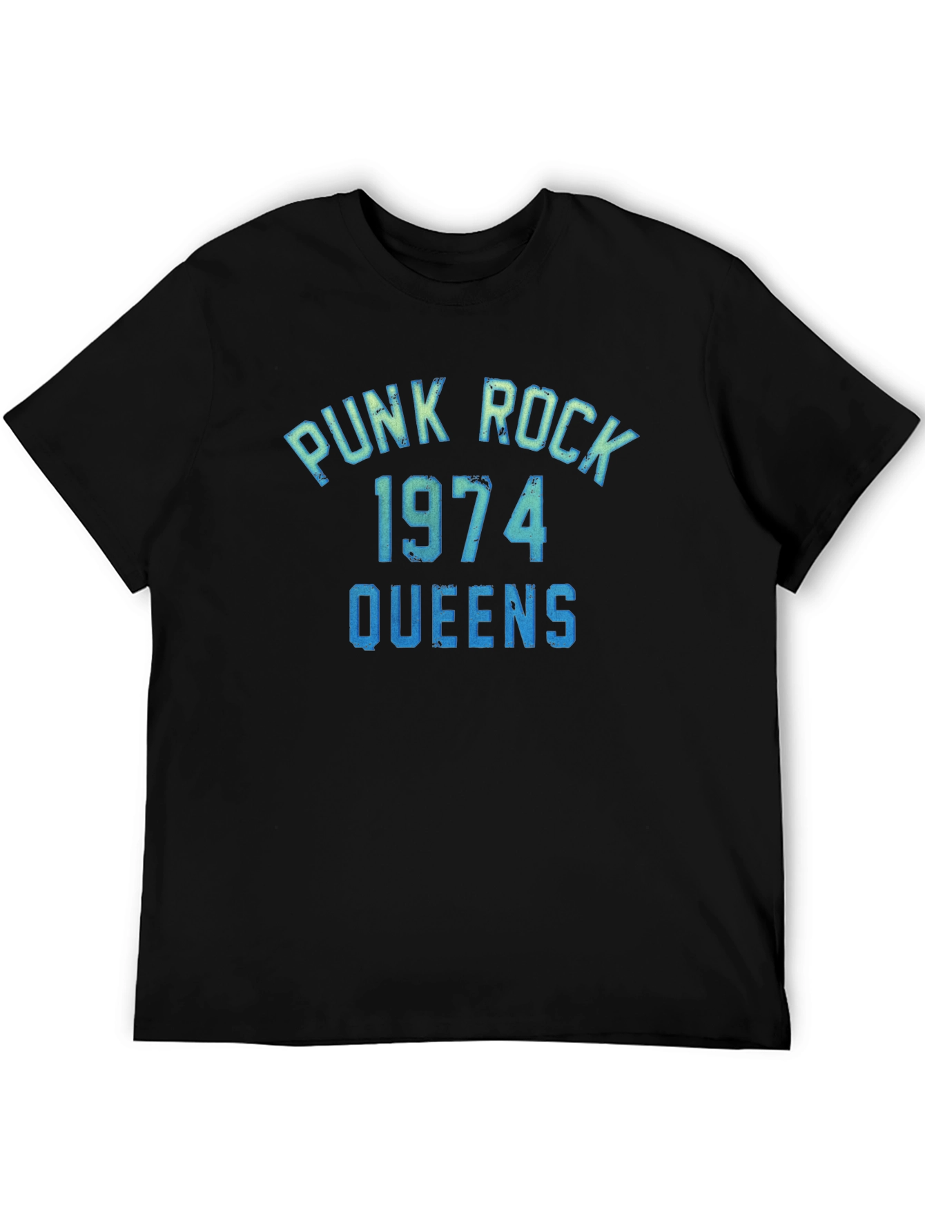 Punk Rock 1974 Queens Graphic Tee