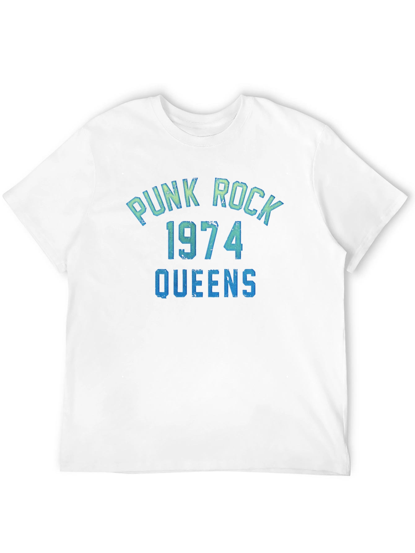 Punk Rock 1974 Queens Graphic Tee