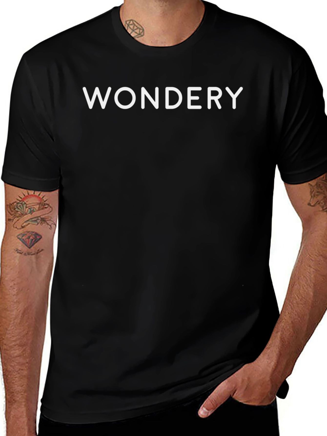 Wondery Black T-Shirt